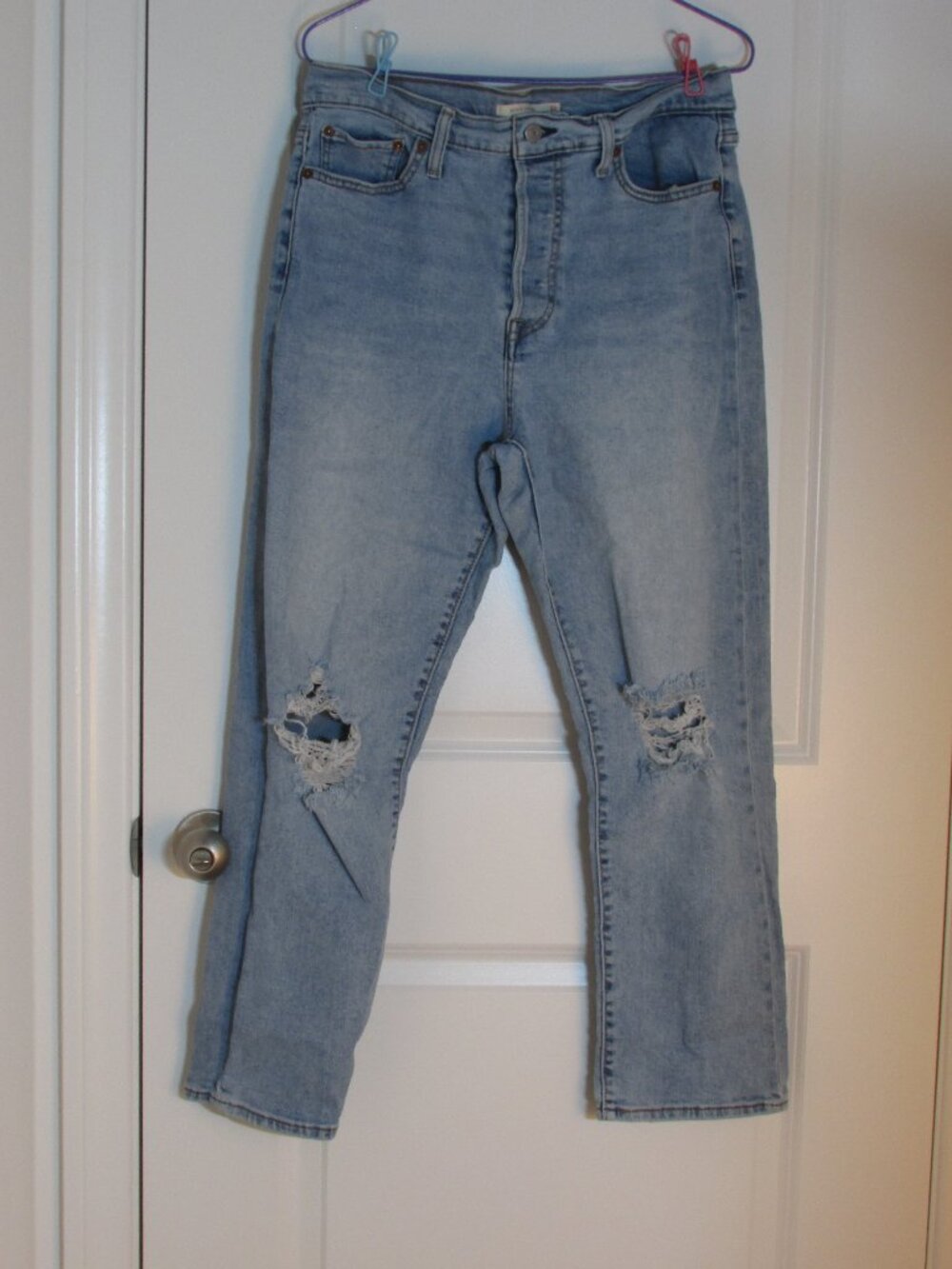 Levis Wedgie Straight Jeans